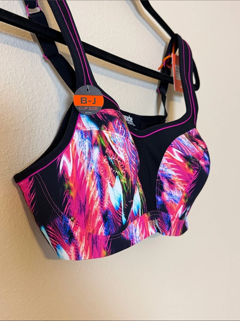 Panache Galaxy Print Sports Bra Size 38C NWT